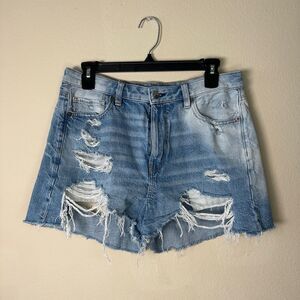American Eagle Distressed Mom Shorts sz 10